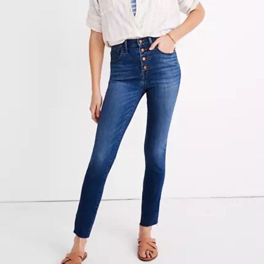 Madewell 10” High Rise Skinny Jeans